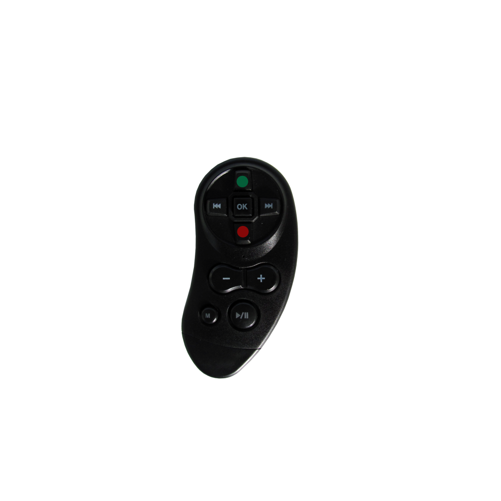 Wireless multibuttons remote control with steering wheel support