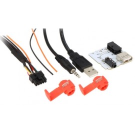 Cablaggio con circuito per il recupero USB/AUX, compatibilità: HYUNDAI - KIA