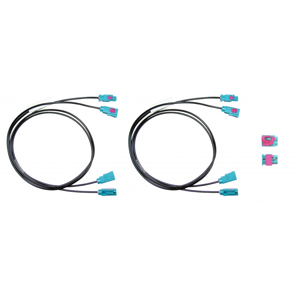 Double FAKRA Antenna Adapter - Maestro 3.0 Blue / MediaDAB 3.0 Blue Double FAKRA Antenna Adapter - Maestro 3.0 Blue / MediaDAB 3.0 Blue