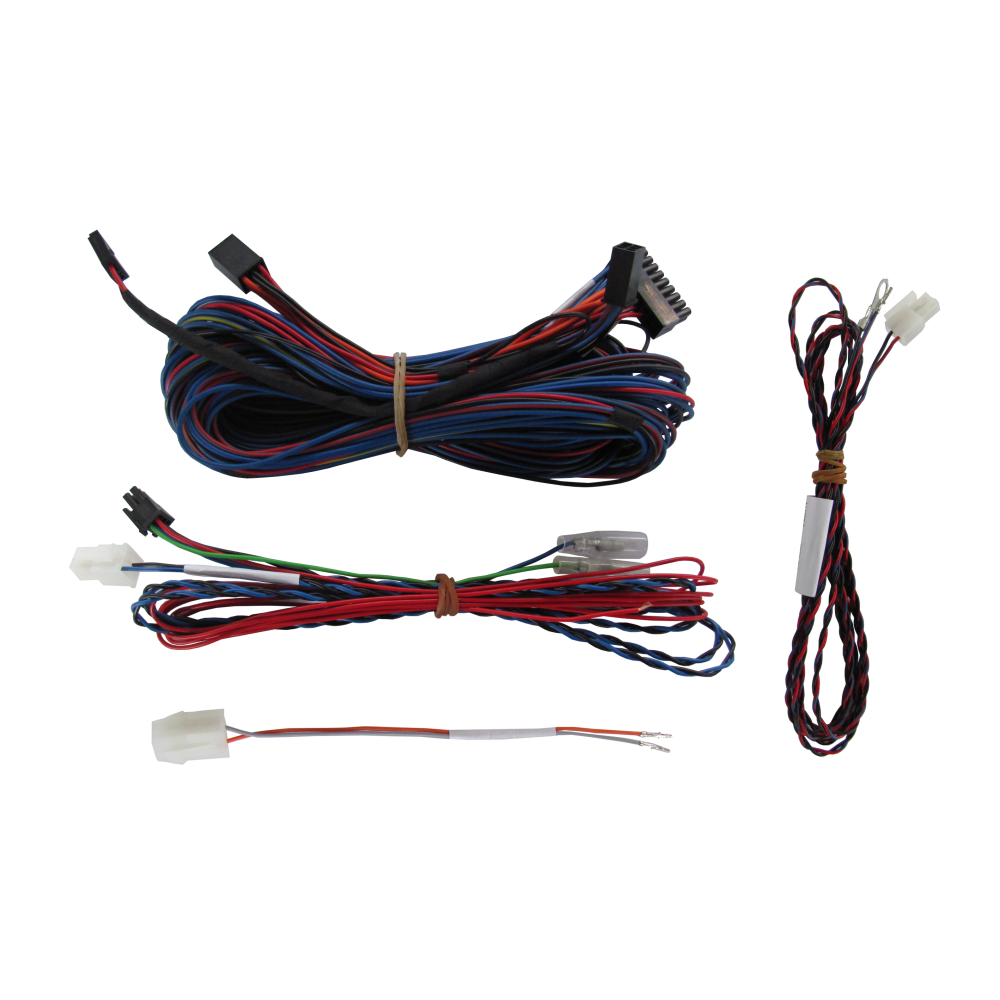 Videotronik 2.0 harnesses kit and Cobra rear parking sensors