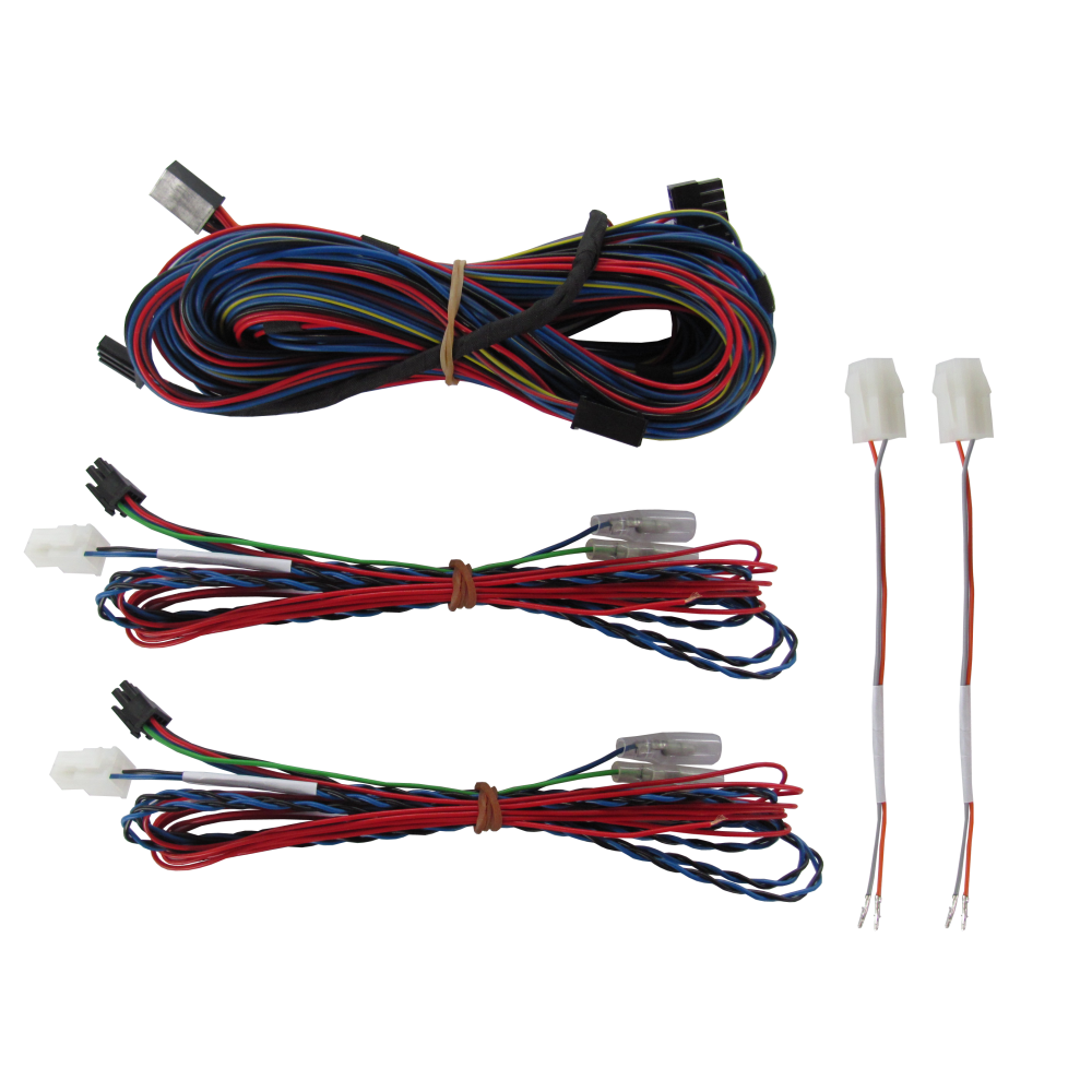 Videotronik 2.0 harnesses kit and Laserline front+rear parking sensors
