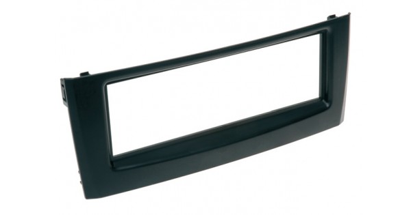 MASCHERINA ADATTATORE VANO AUTORADIO ISO ANTRACITE FIAT GRANDE PUNTO 2005 2012 22255