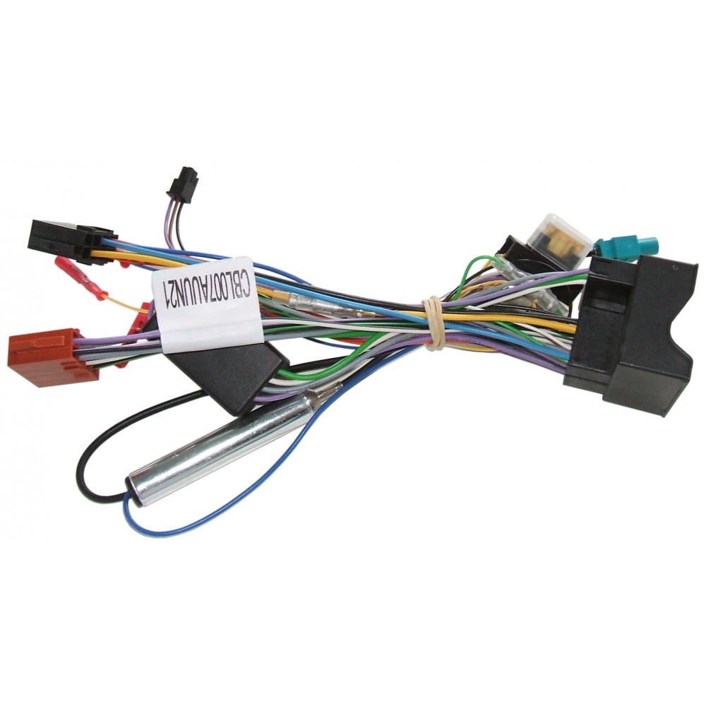 Plug&Play harness for Unican - Audi (with amplifier) Plug&Play harness for Unican - Audi (with amplifier)