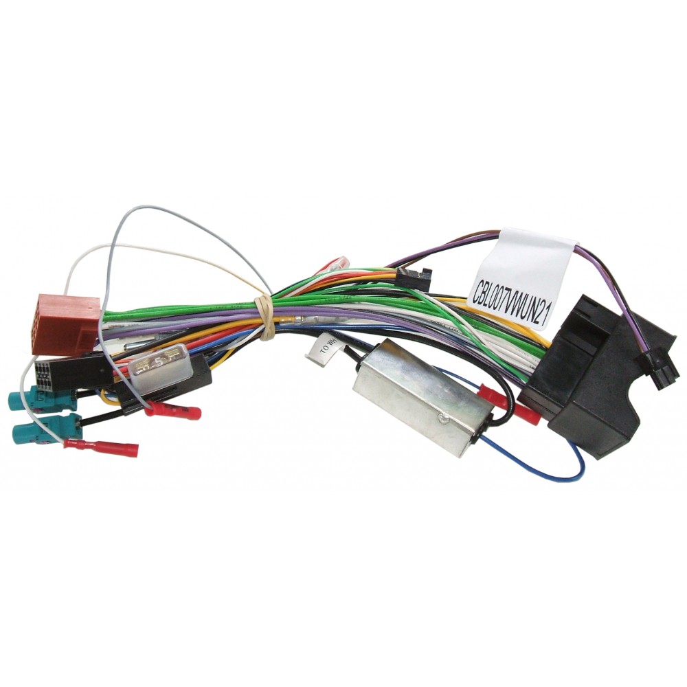 Plug&Play harness for Unican - Volkswagen (with double antenna) Plug&Play harness for Unican - Volkswagen (with double antenna)